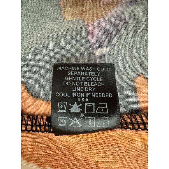 Antthony Multi-Color Abstract Print Long Maxi Dress Size 2X 18 20 Plus Summer - Picture 6 of 10